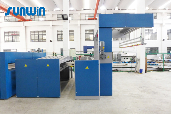 3000MM 6 Chambers Hot Air Stenter Finishing Machine Mini Stenter Textile For Knit Fabric