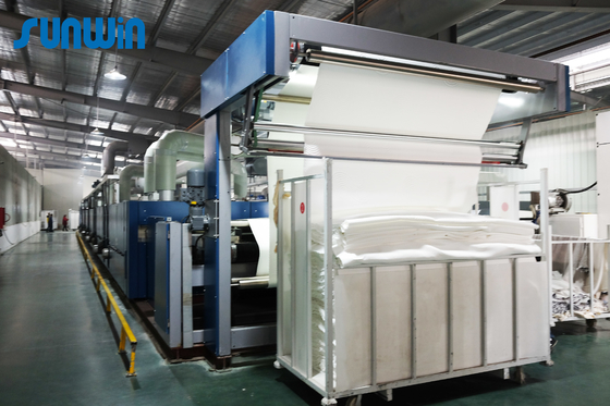 Home Textile Fabric Heat Setting In Textile Stenter Machine 380V 185KW