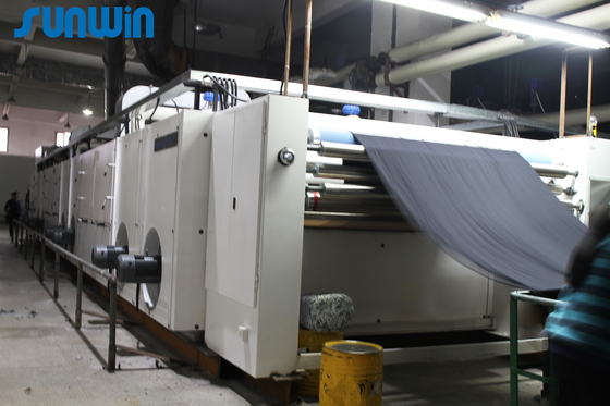 Single Pass Tubular Knit Relax Dryer Machine 2-6 Chamber 5-50m/min