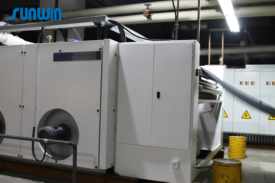 Single Pass Tubular Knit Relax Dryer Machine 2-6 Chamber 5-50m/min