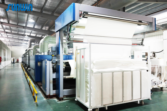 High capacity & easy operation stenter machine for woven fabric