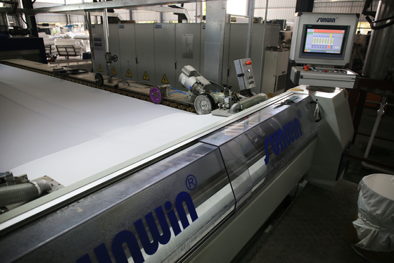 50T After Dyeing Fabric Drying Heat Setting Machine For Cotton Fabric