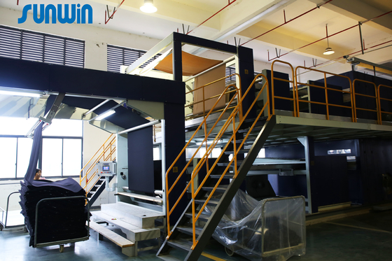 50HZ High Pressure Textile Dyeing Machine Knitted Fabric Hot Air Stenter Machine