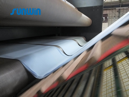 Automatic Balloon Padder Fabric Compactor Textile Dryer Machine For Tubular Knitting Fabrics