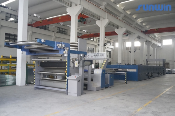 High Speed High Temperature Textile Finishing Machine For Bedmattress Fabric