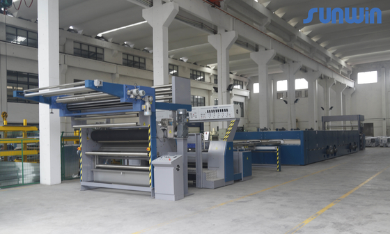 High Temperature Hot Airmini Stenter Textile Machine Stenter Frame Machine 100m/Min