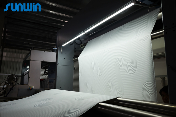 380V 50T Textile Heat Setting Finishing Stenter Machine For Linen Fabrics 3000mm