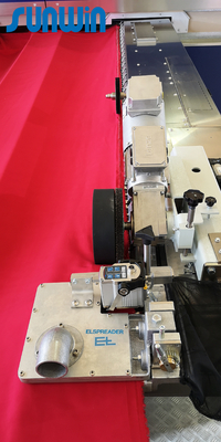 Knitted Fabric  Hot Air Heat Setting Fabric Stenter Machine 8 Chamber