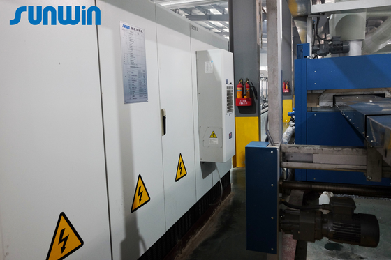185KW Gas Heated Heat Setting In Textile Stenter Machine For Heavy Weight Fabric