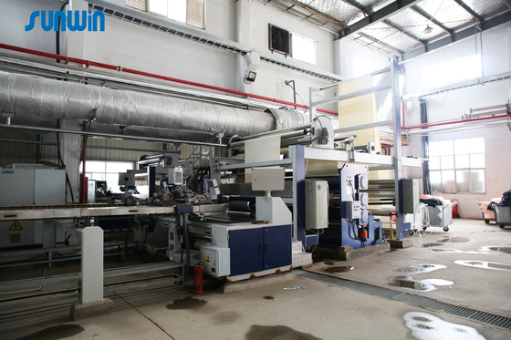 8 Chamber 2000mm Textile Stenter Tenter Frame Machine For Coated Fabric