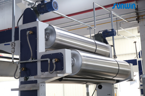 8 Chamber 2000mm Textile Stenter Tenter Frame Machine For Coated Fabric