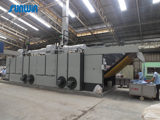 5 - 50m/Min Preshrinkage Tumble Drying Machine