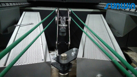 Automatic Weft Straightener Heat Setting Fabric Stenter Machine Gas Heated