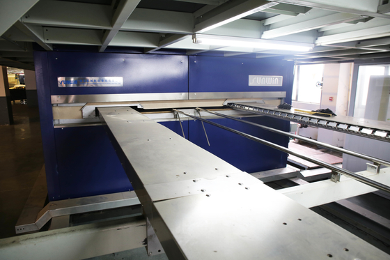 Fleece Fabric Finishing Stenter Frame Dyeing Machine In Textile Industry