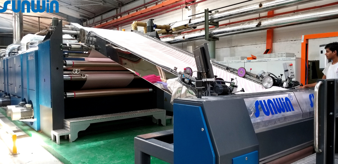Tenter Frame Pin Tenter Textile Drying Machine For Knit Fabric Relax Dryer 2600mm