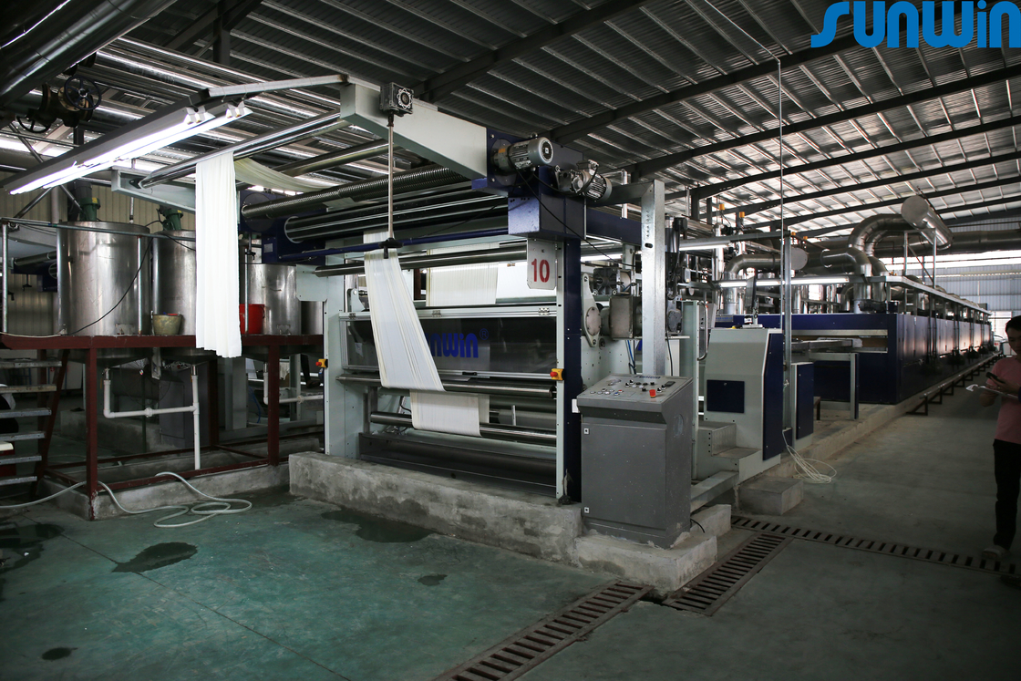 50T After Dyeing Fabric Drying Heat Setting Machine For Cotton Fabric