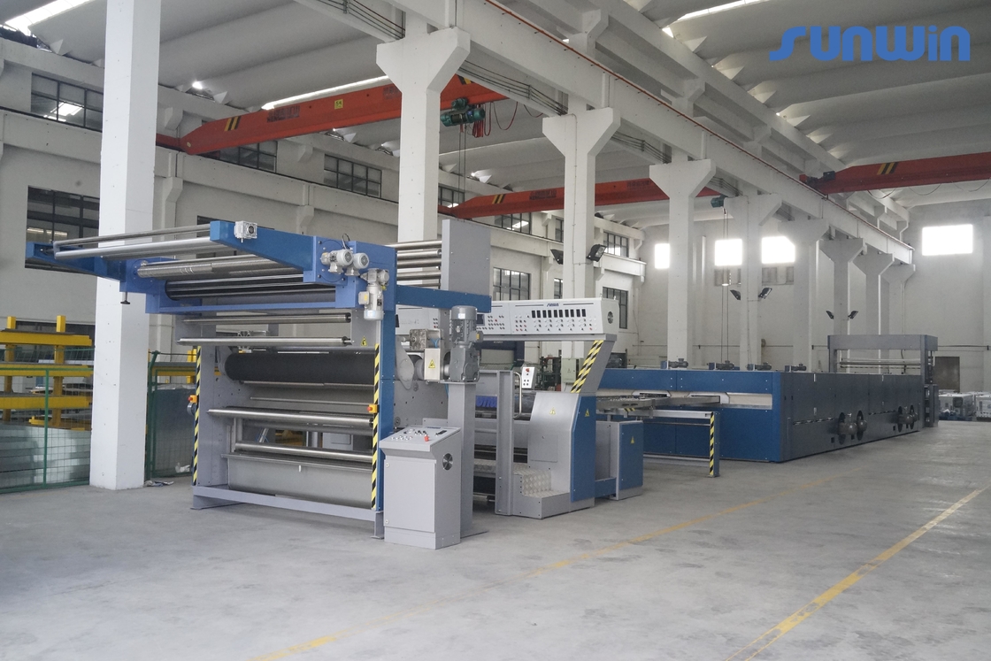 High Speed High Temperature Textile Finishing Machine For Bedmattress Fabric
