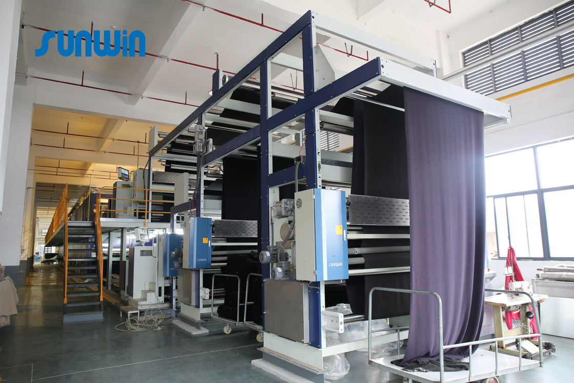 10 Chambers Textile Finishing Machine Stenter Machine Textile For Upholstery Fabric