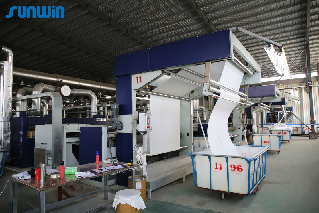 380V Digital Fabric Textile Printing Machine Hot Air Heat Setting Stenter Machine