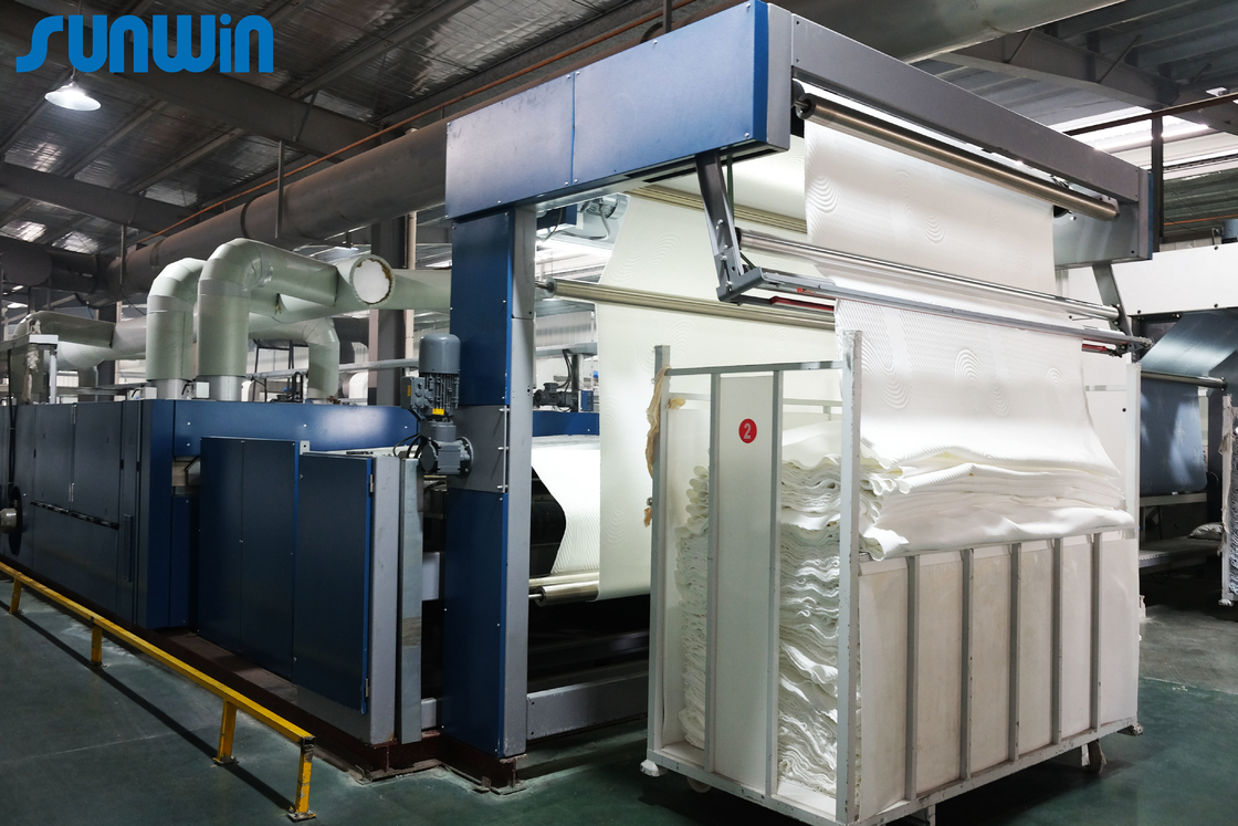 185KW Gas Heated Heat Setting In Textile Stenter Machine For Heavy Weight Fabric