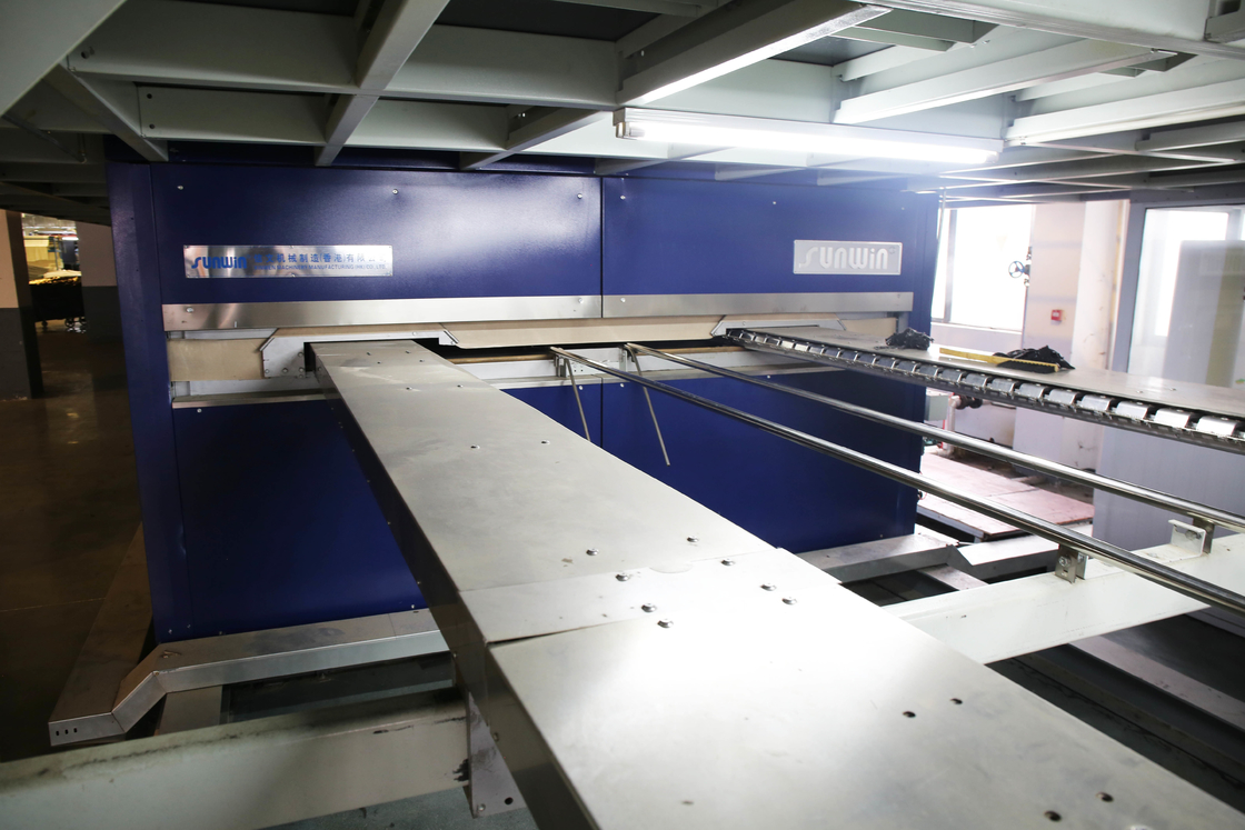 Fleece Fabric Finishing Stenter Frame Dyeing Machine In Textile Industry