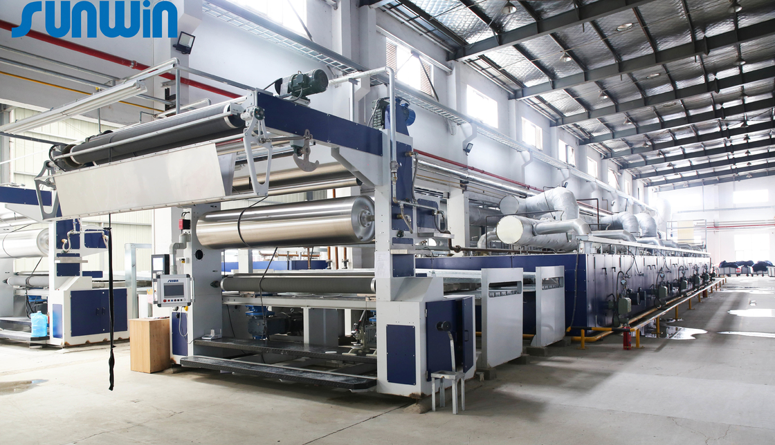 Twin Air Heat Textile Stenter Machine Textile Finishing 230 Degree