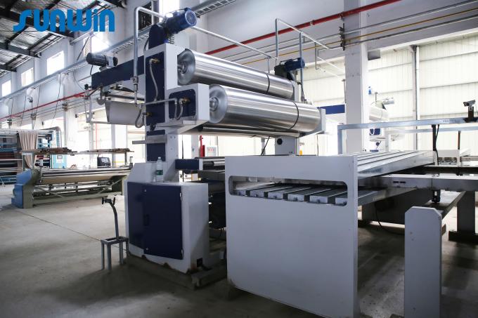 Tenter Frame Machine 8 Chamber 2000mm Textile Stenter Tenter Frame Machine For Coated Fabric